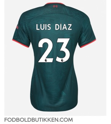 Liverpool Luis Diaz #23 Tredjetrøje Dame 2022-23 Kortærmet